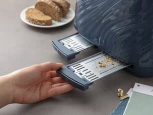 Delonghi Ballerina Seta 4 Slice Toaster Silk Blue CTDS4003.BL