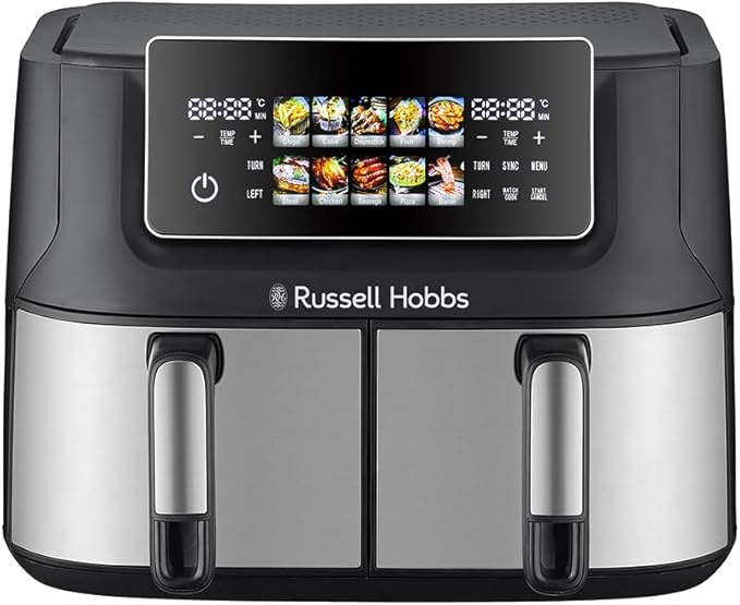 Russell Hobbs Dual Basket 9L Air Fryer RHAF09DSS
