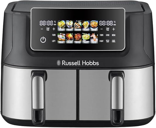 Russell Hobbs Dual Basket 9L Air Fryer RHAF09DSS