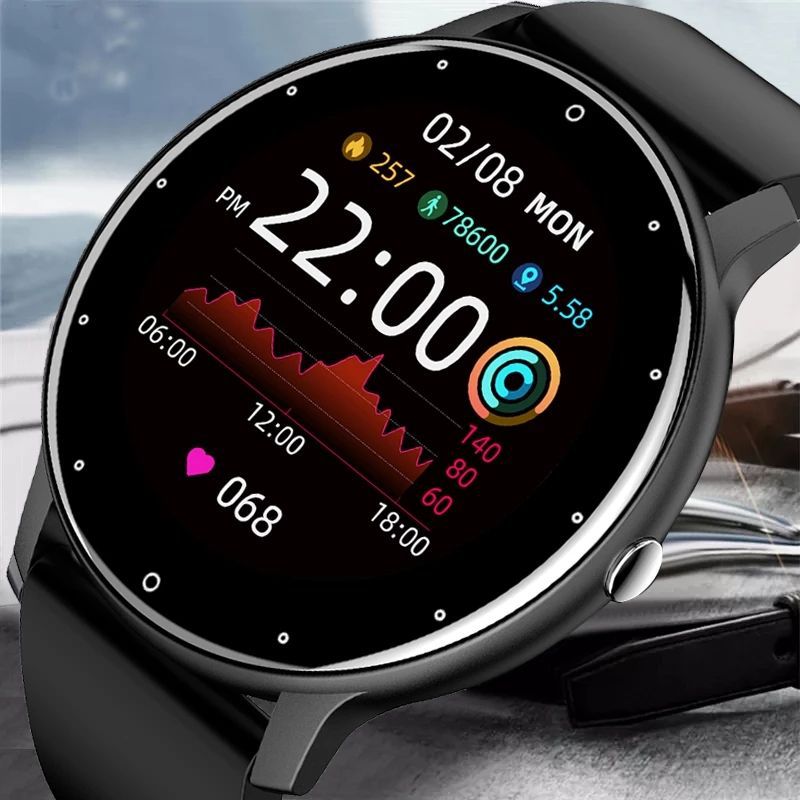 Smart Watch with Multiple Sports Modes, Blood Pressure, Heart Rate Monitor