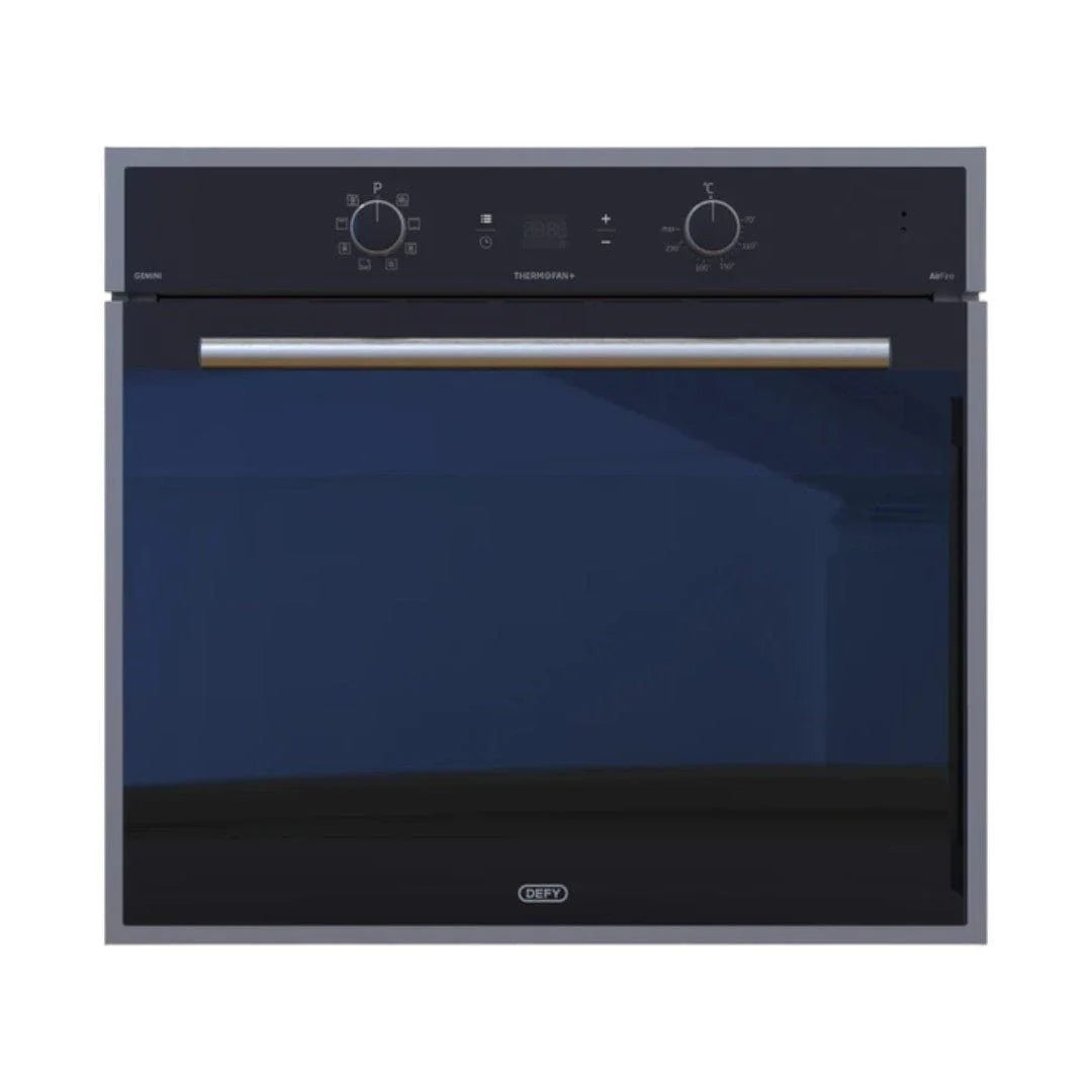 Defy 75L Gemini Thermofan+Eye Level Mirror Oven-DBO775