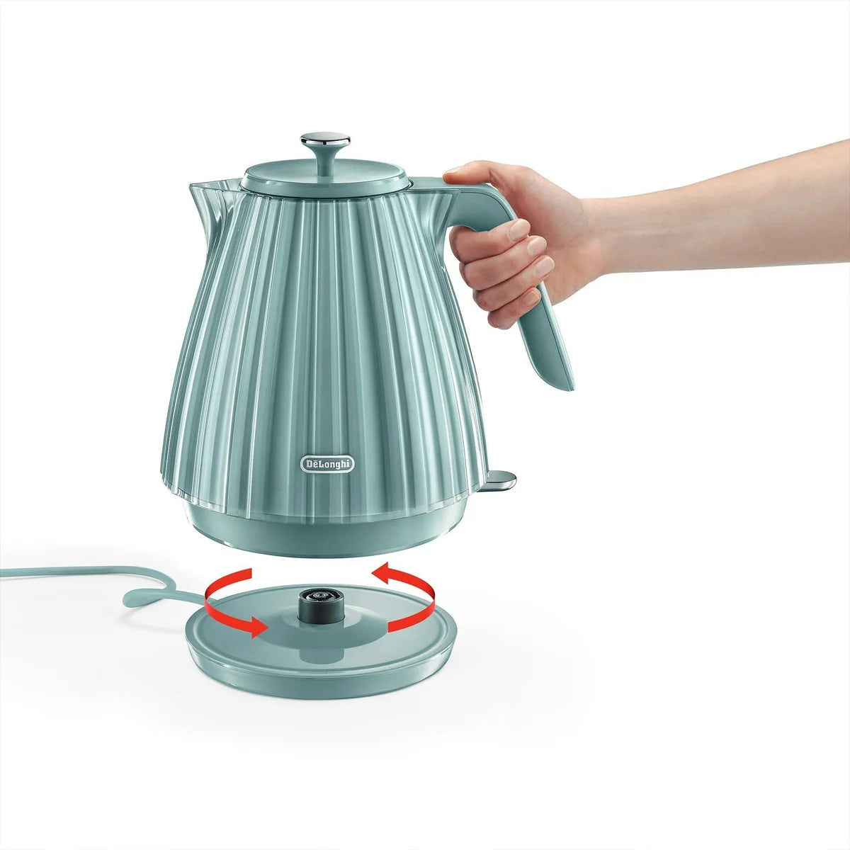 Delonghi Ballerina Cordless Kettle Laguna Green 1,7L KBD3001.GR
