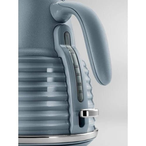 Delonghi Scultura Scolpito Selections Kettles 1.5 Litre Mineral Blue KBZS3001.AZ