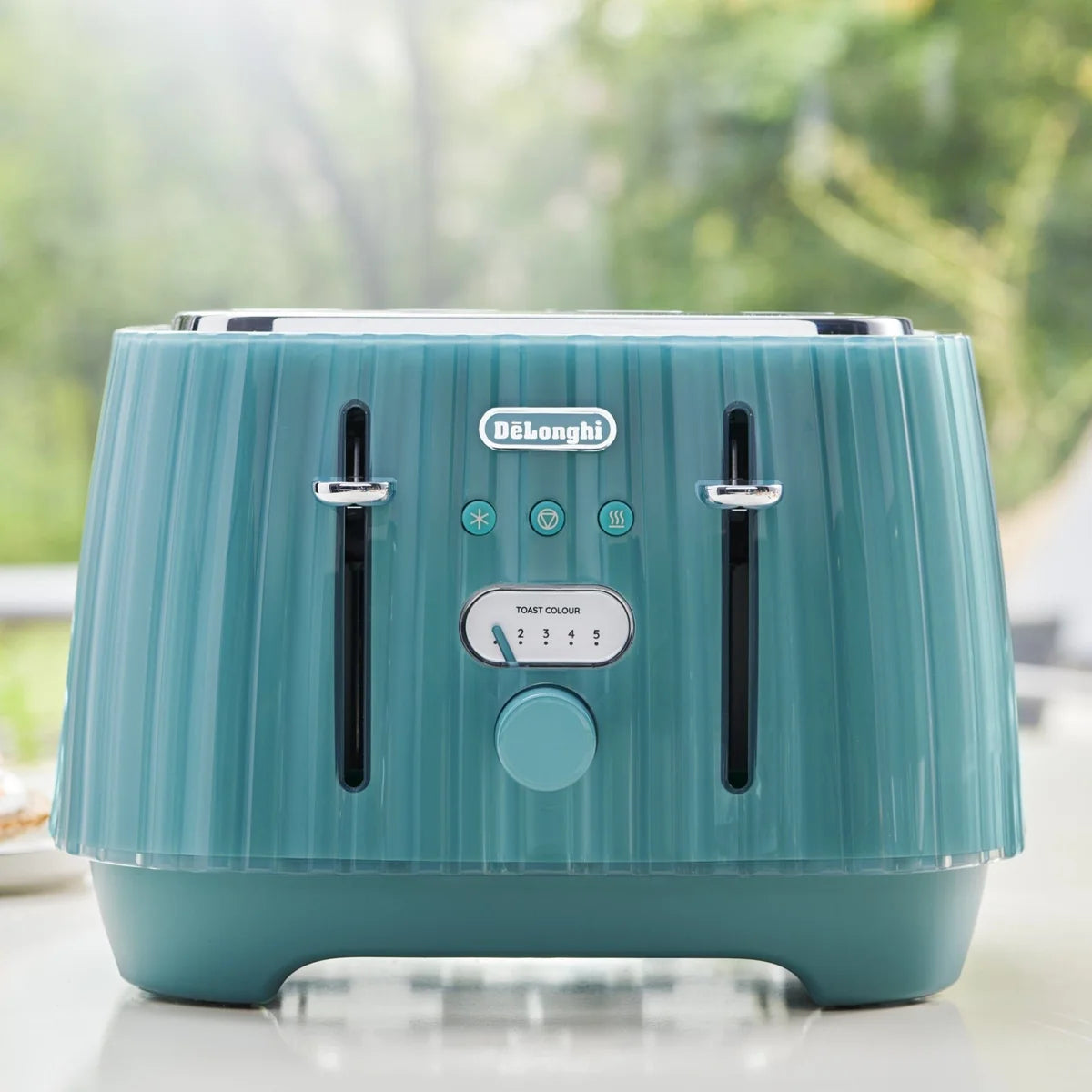 Delonghi Ballerina 4 Slice Toaster Laguna Green CTD4003.GR