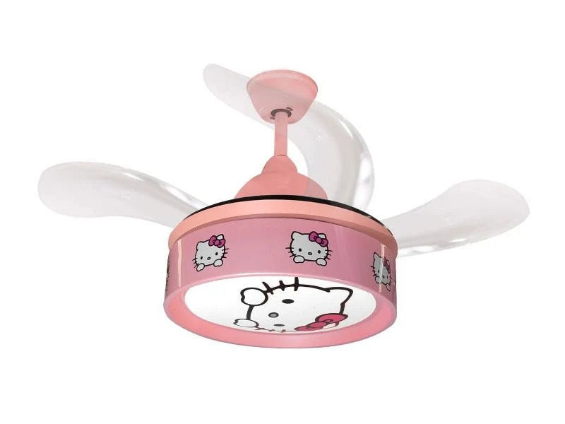 Huayi Kiddies Ceiling Fans Pink Hello Kitty HJ-3503