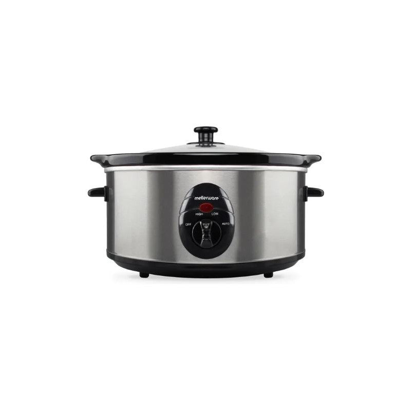 Mellerware Slow Cooker Stainless Steel 3.5L 240W