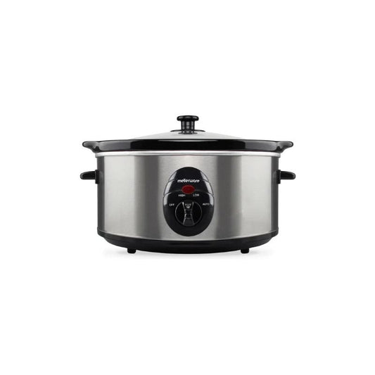 Mellerware Slow Cooker Stainless Steel 3.5L 240W