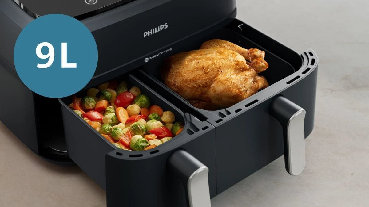 Philips 3000 Series 9L Dual Basket Airfryer NA351/00