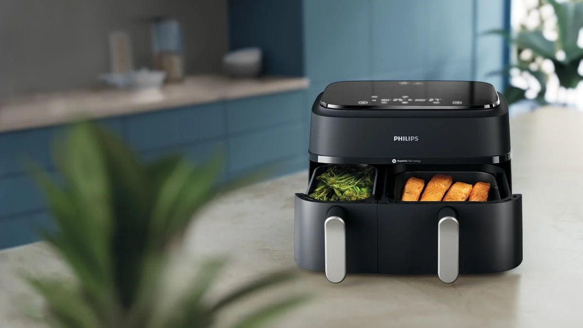 Philips 3000 Series 9L Dual Basket Airfryer NA351/00