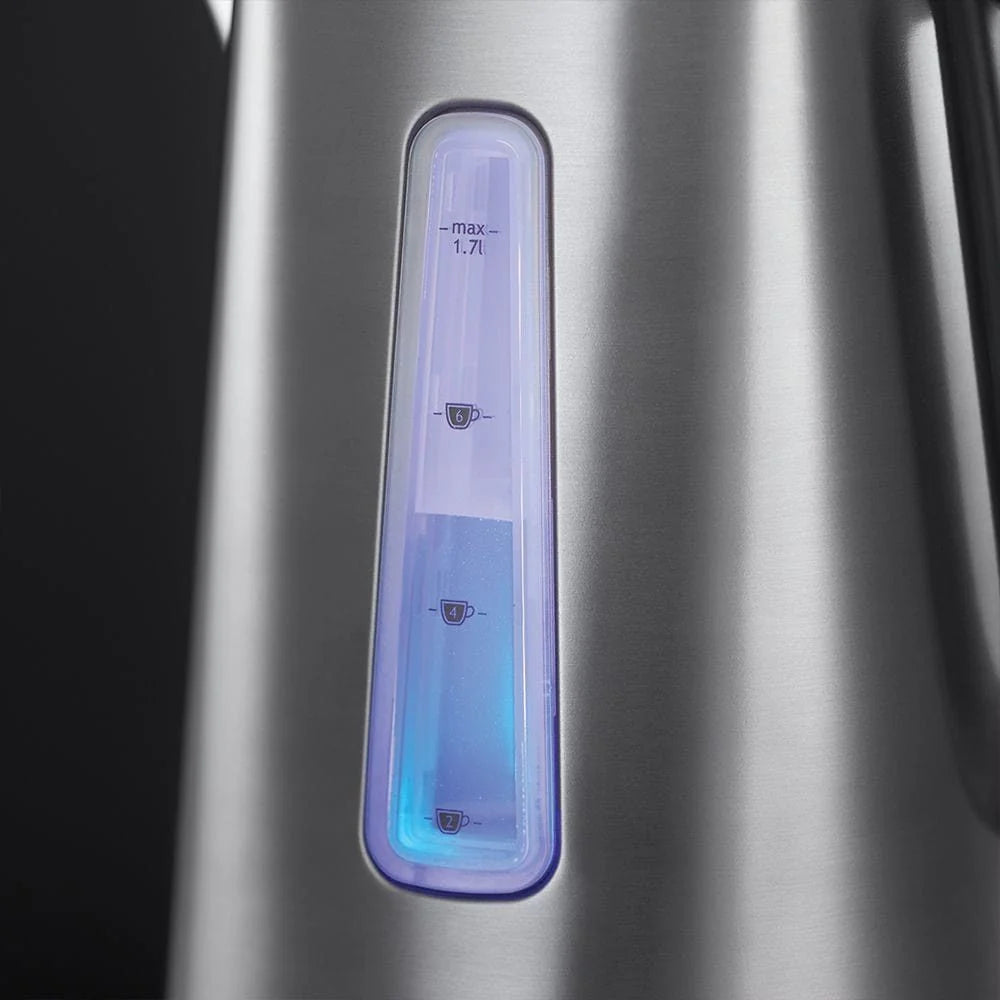 Russell Hobbs 1.7L Luna Moonlight Grey Kettle 862980