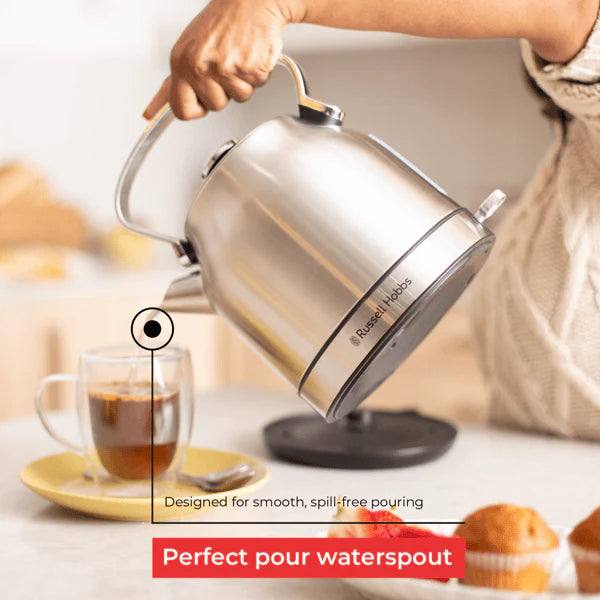 Russell Hobbs 1.7l Stainless Steel Cordless Kettle - RHSSK06