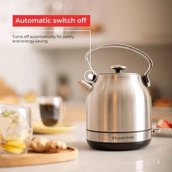 Russell Hobbs 1.7l Stainless Steel Cordless Kettle - RHSSK06