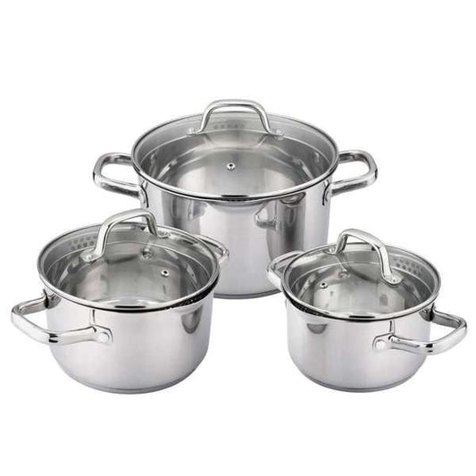 Russell Hobbs Julienne 6 Piece Pots Casserole Set RHCS06